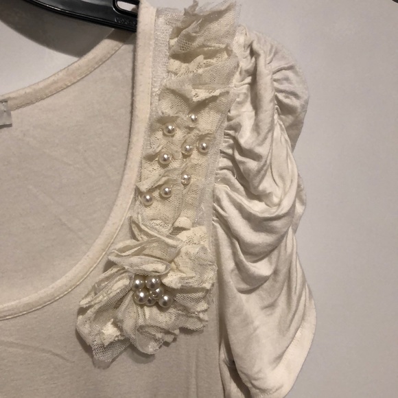 Off White Top - Picture 3 of 4